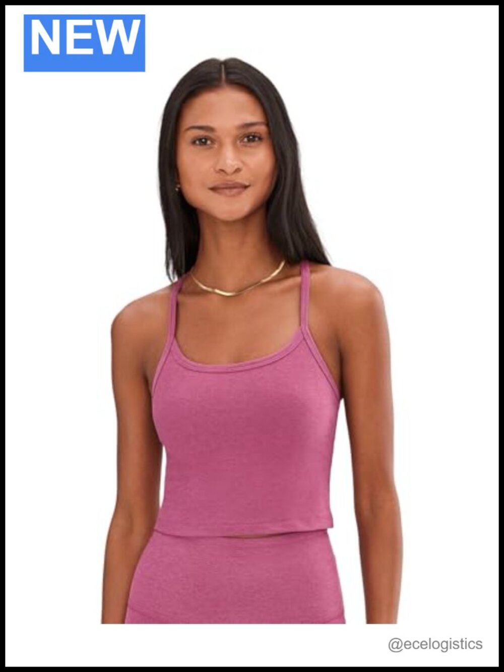 Beyond Yoga Spacedye Slim Racerback Cropped Tank - Athletic Top
